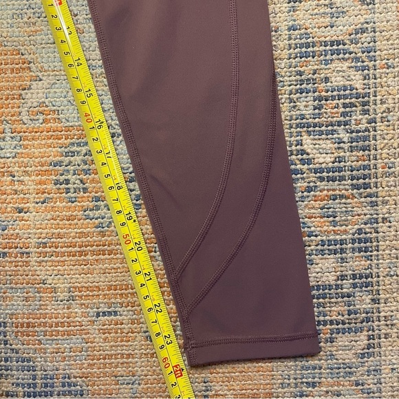 Alphalete 7/8 Full Length Leggings Purple High Rise Small - Picture 6 of 7